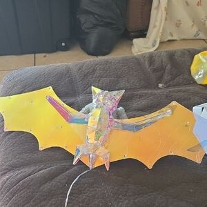 Holographic Bat Decor With Remote Control